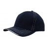 Cap - mod. 4097:Navy, Cotton, White